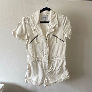 PISTOLA DENIM ROMPER (worn once)